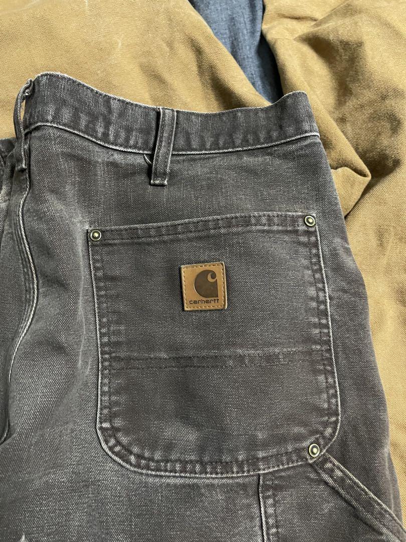 パンツ CARHARTT DARK BROWN DOUBLE KNEE B136 DKB