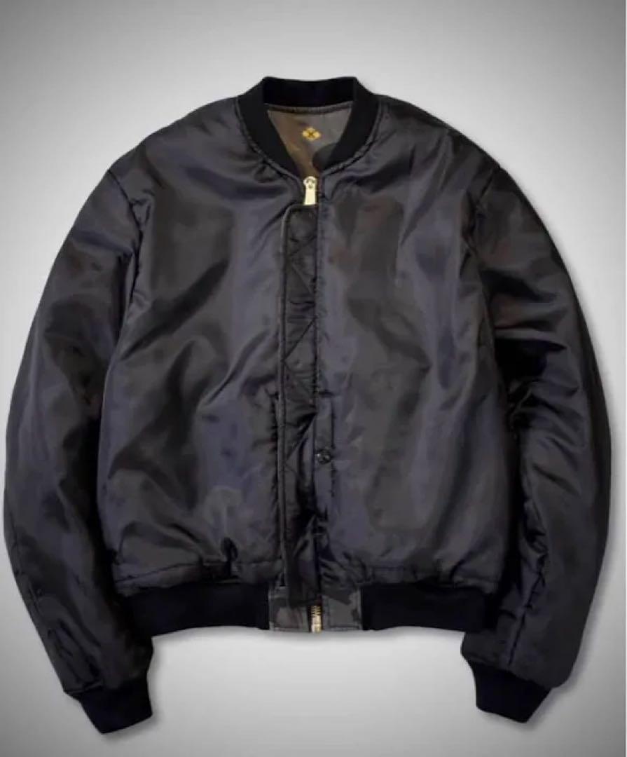 GAKKIN × NUBIAN 花罰 CAMO MA-1 JACKET