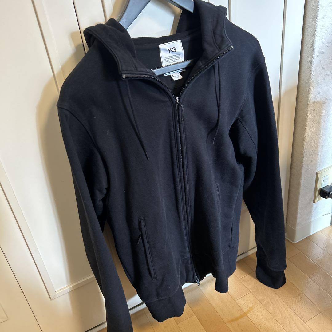 Y-3 adidas/YOHJI YAMAMOTO ジップアップパーカー　黒