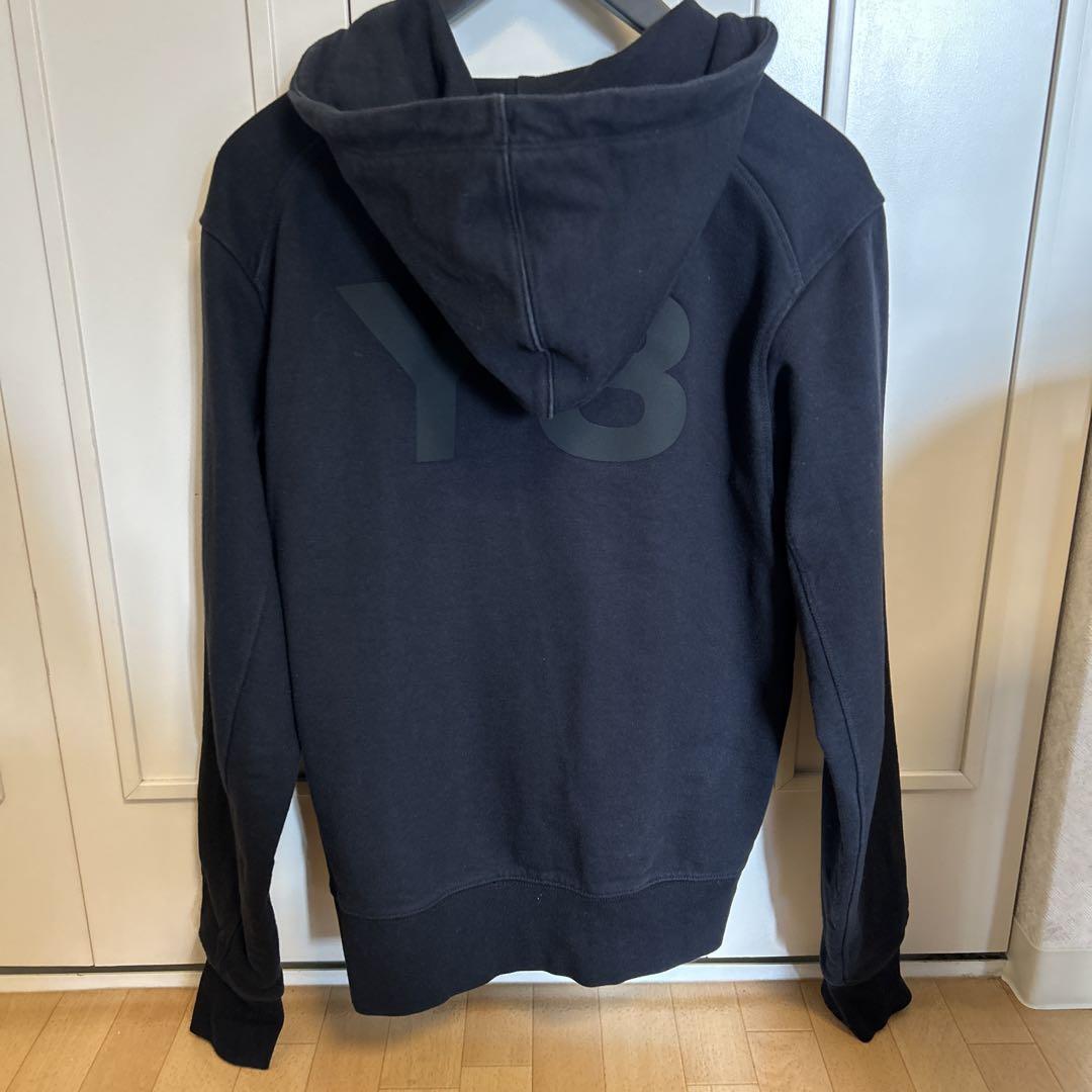 Y-3 adidas/YOHJI YAMAMOTO ジップアップパーカー　黒