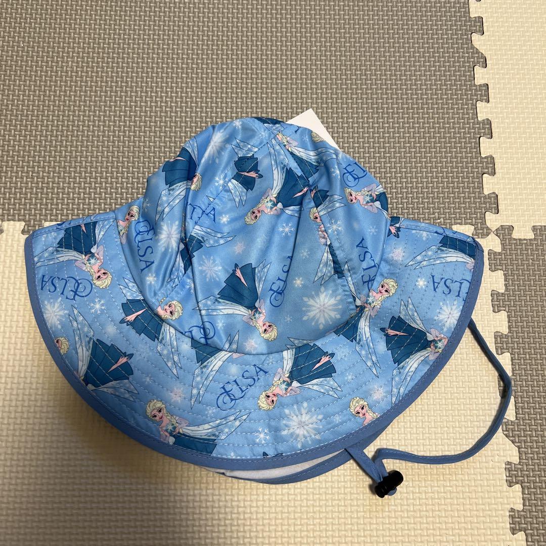 【新品未使用】しまむらリトシー　エルサ　水着4点セット　100