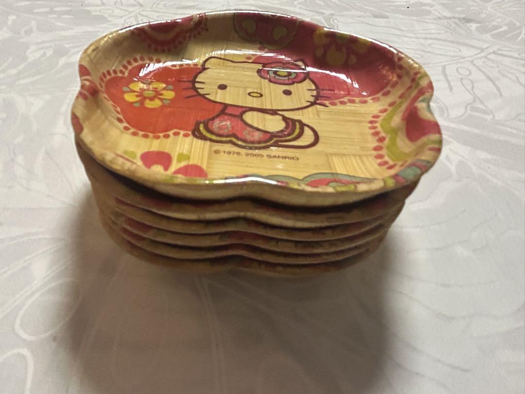 レア サンリオ ハローキティ 小皿 6枚セット 希少品