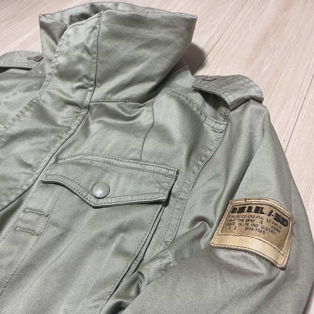 ジャケット・アウター 00s y2k diesel archive military jacket