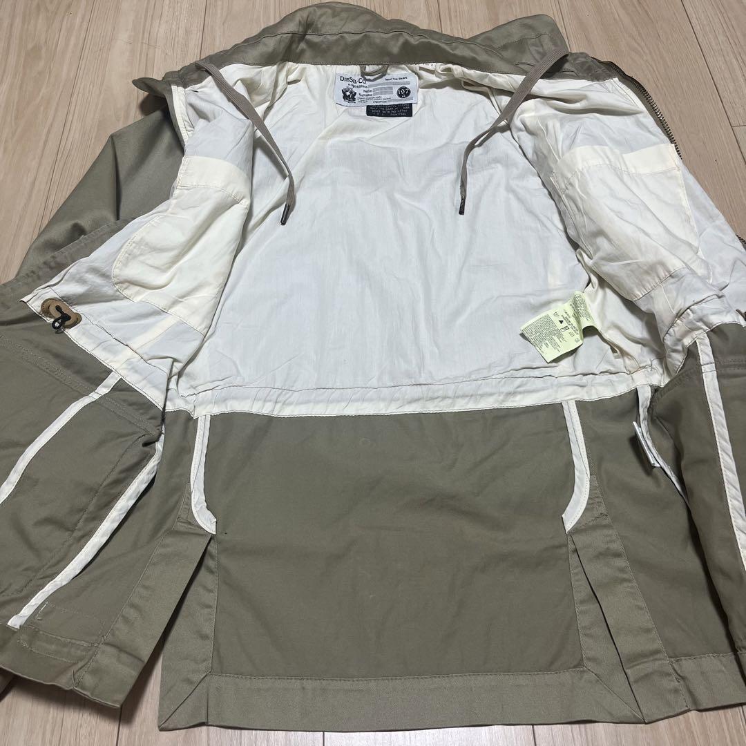 ジャケット・アウター 00s y2k diesel archive military jacket