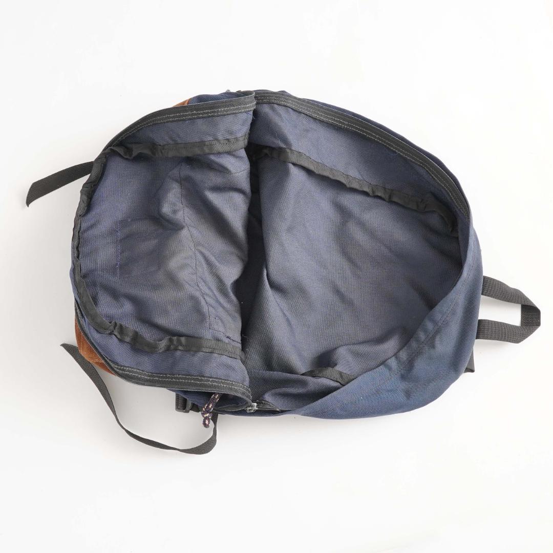 jansport 90's made in usa製　底レザー　ボトムレザー