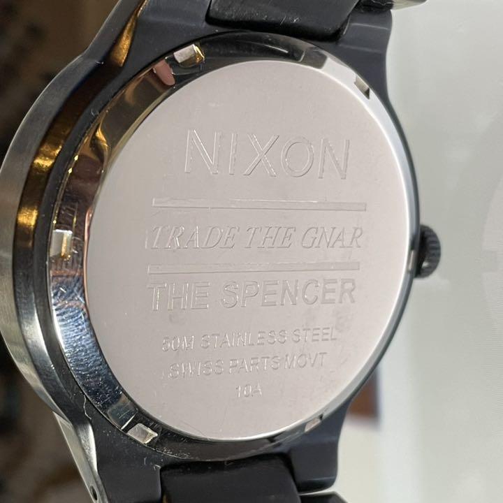 通販得価 入手困難 NIXON SPENCER 黒 eL3wB-m14191576817 お得即納