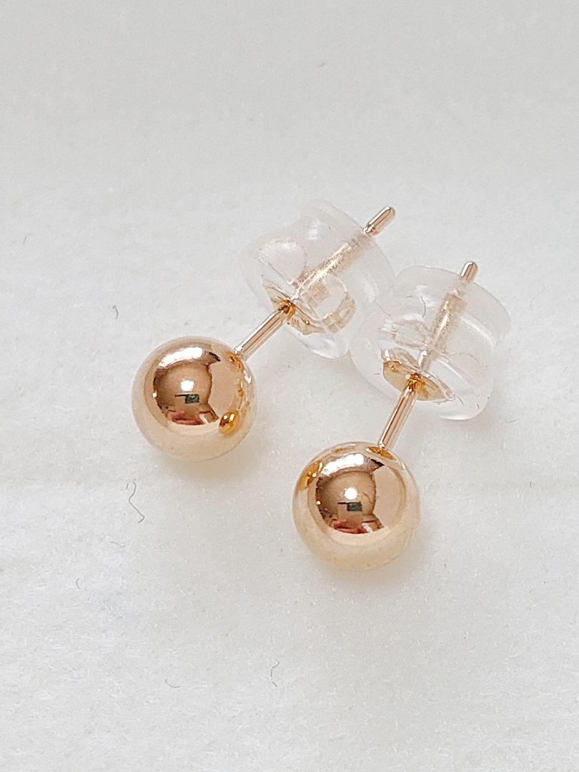 正規店仕入れの 5mm イエローゴールド k18 未使用品 ピアス メルカリ - アクセサリー