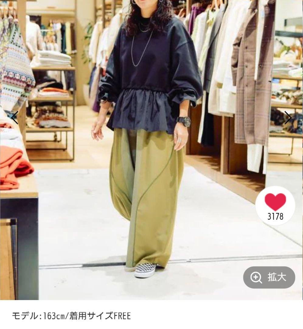 完売商品】ニコアンド ✨Misayoフリドキプルオーバー