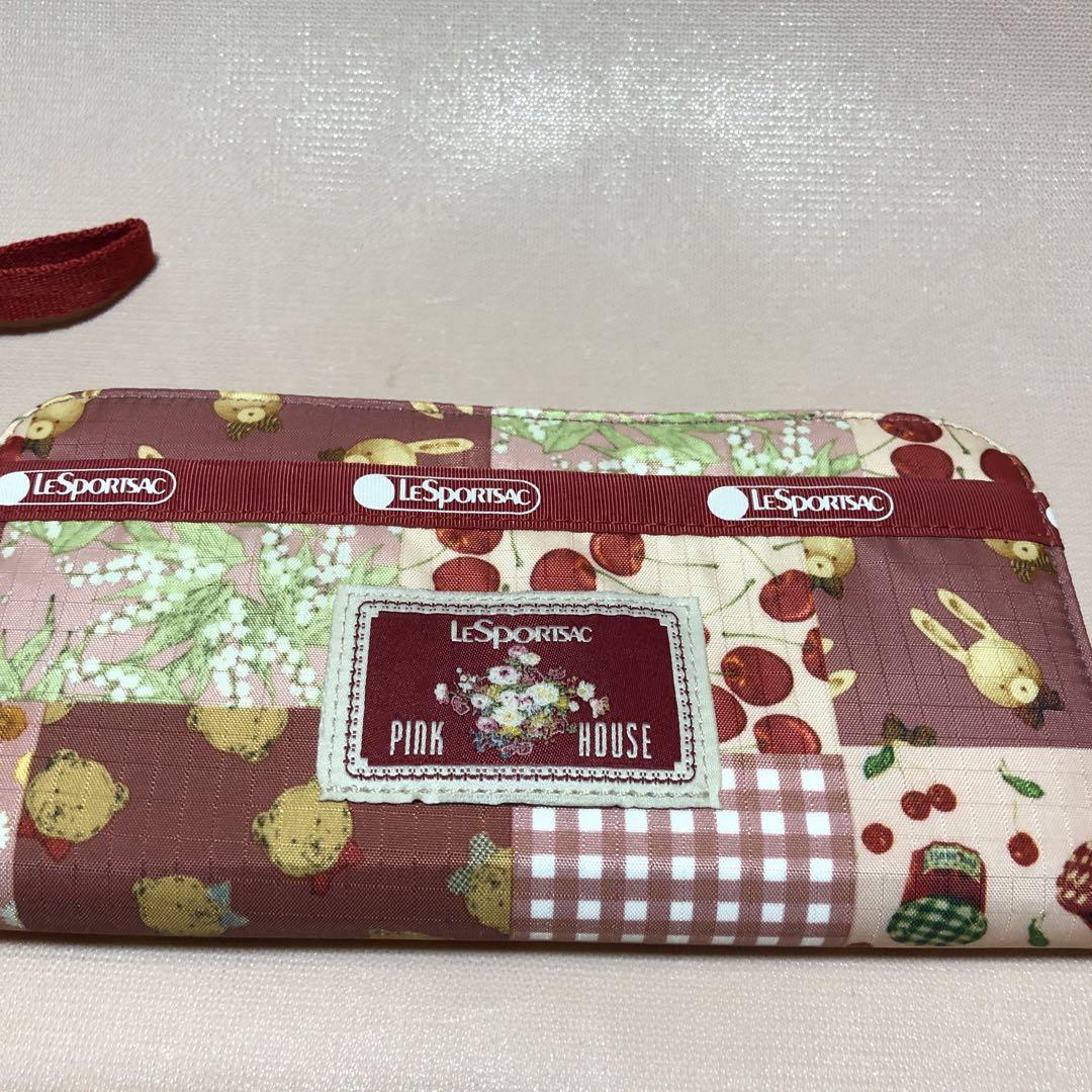 専用・ピンクハウスxレスポートサック長財布
