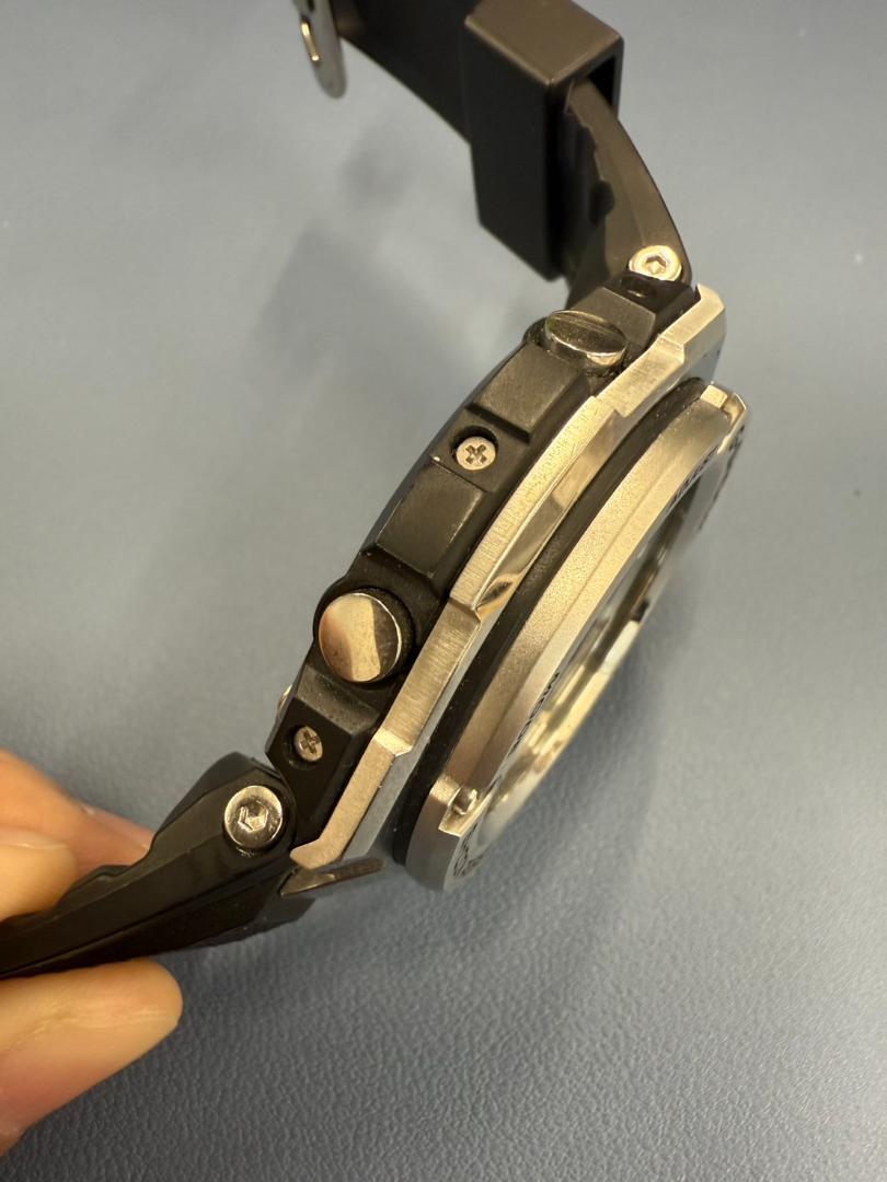【中古】G-SHOCK デジタル腕時計 GS-W110ブラック