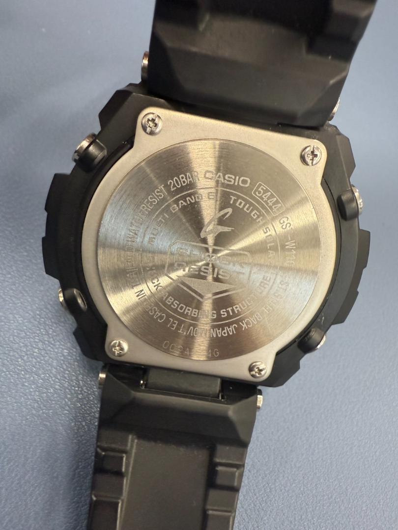 【中古】G-SHOCK デジタル腕時計 GS-W110ブラック