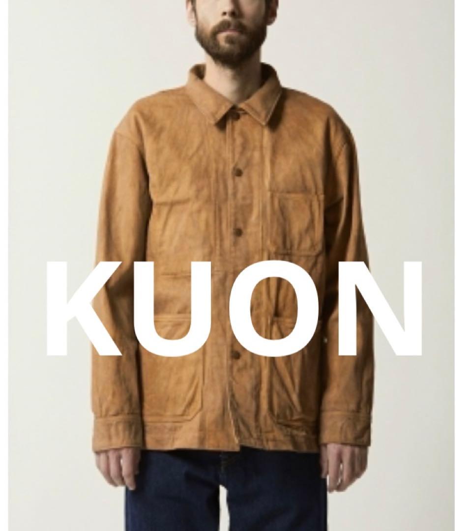 雰囲気抜群 KUON 奄美大島泥染 カバーオール LL・KUON