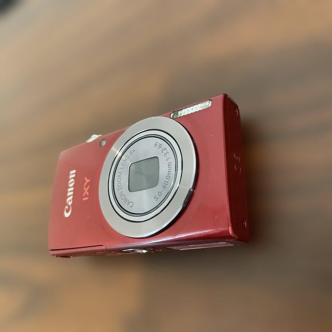 3754 Canon IXY 150 レッド デジカメ