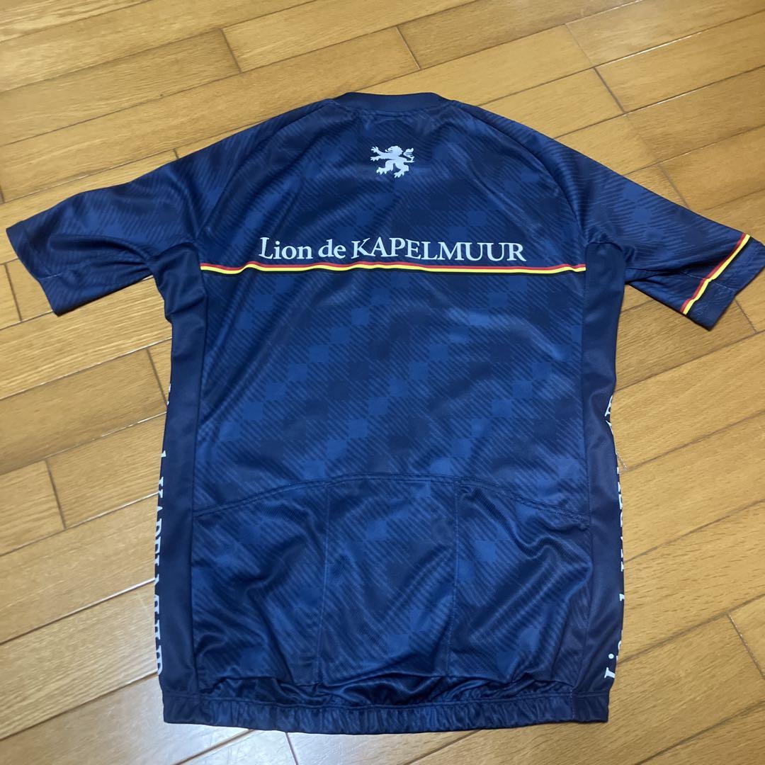 Lion de KAPELMUUR サイクルジャージ ネイビー