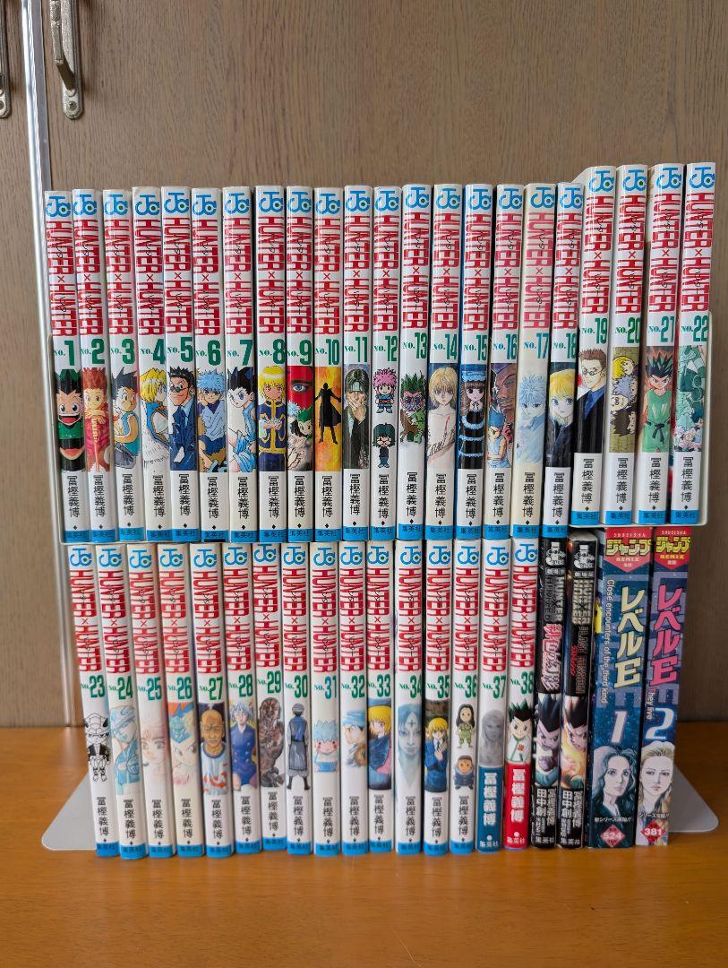 HUNTER×HUNTER 1巻〜38巻 既刊全巻➕小説3冊➕考察本1冊