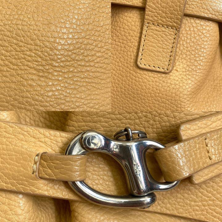 【MAURO GOVERNA】TAURILLON ライトベージュ トートバッグ
