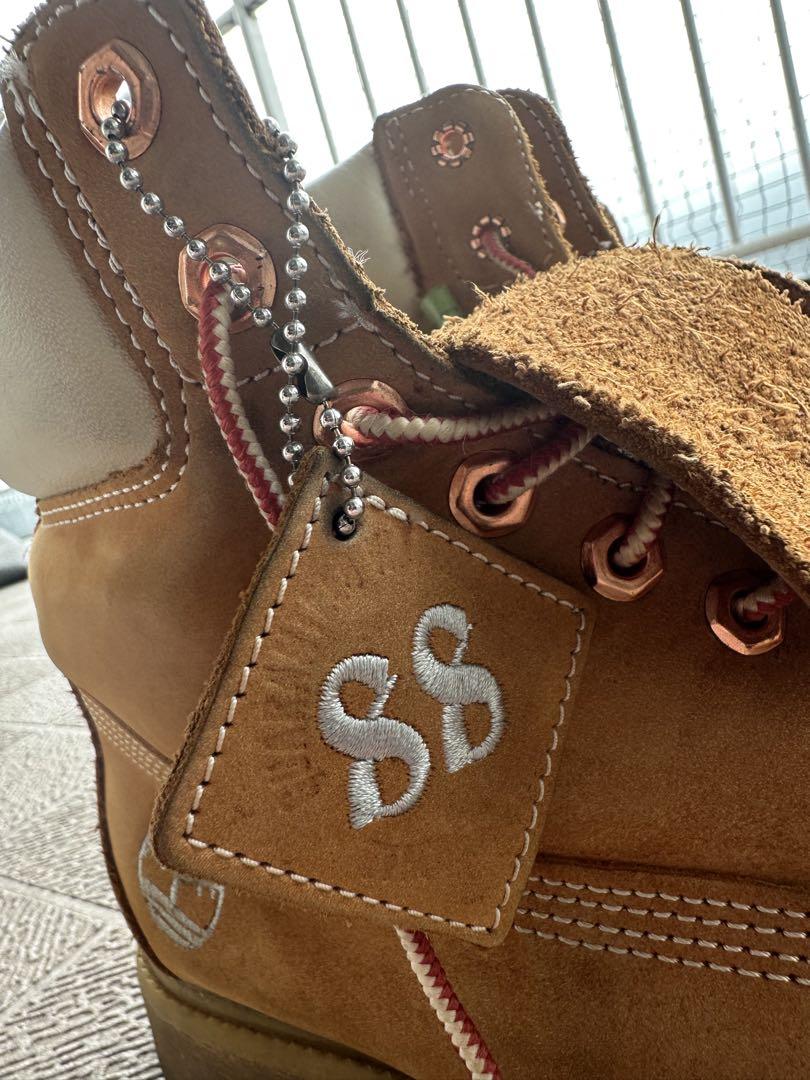 Timberland ワークブーツ 88 ベージュ希少モデル