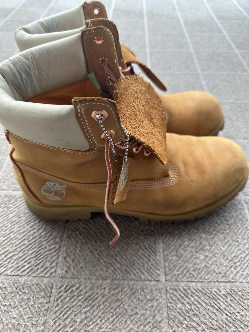 Timberland ワークブーツ 88 ベージュ希少モデル