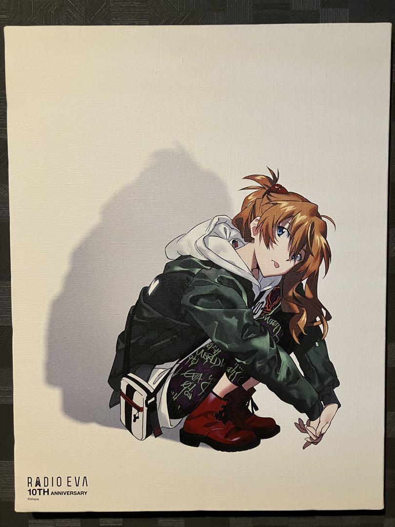 RADIO EVA 10周年記念 キャンバスアート　エヴァンゲリオン
