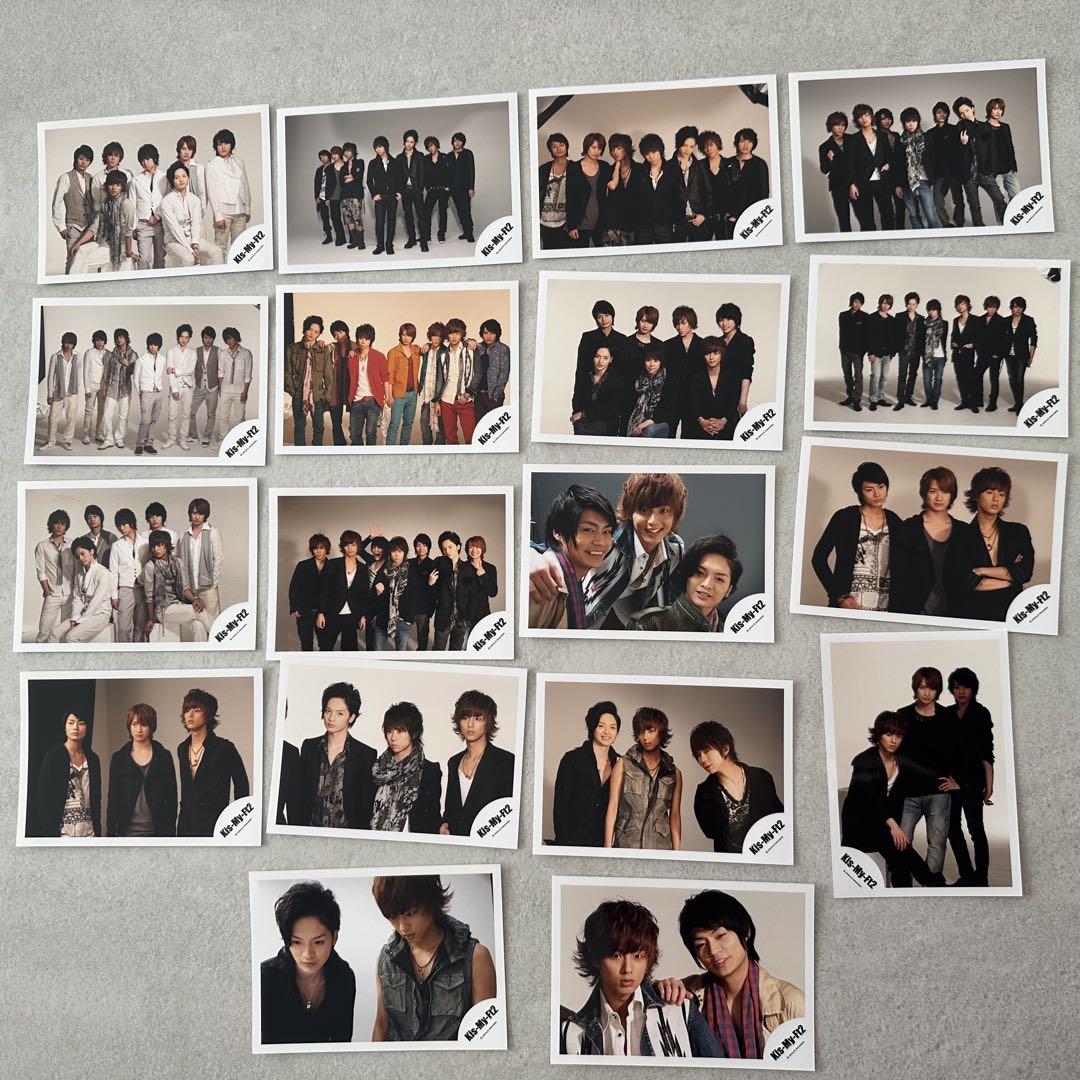 Kis-My-Ft2 公式写真とアルバム特典ポストカードのセット