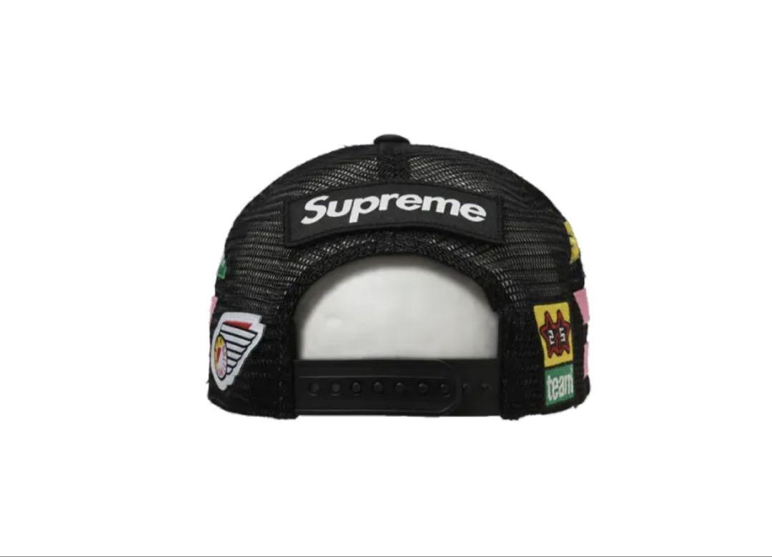 シュプリーム x スポンジボブ ジェフハミルトン メッシュキャップ ブラック Supreme x SpongeBob Jeff Hamilton Mesh Back 6-Panel スポンジ