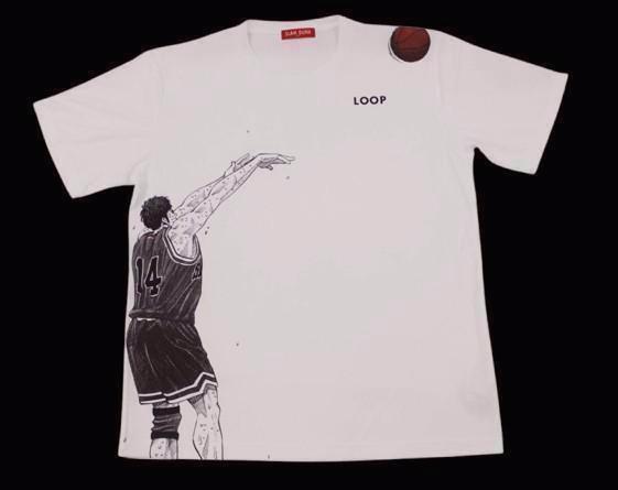 SLAM DUNK スラムダンク tシャツ m 美品 安西先生 - メルカリ