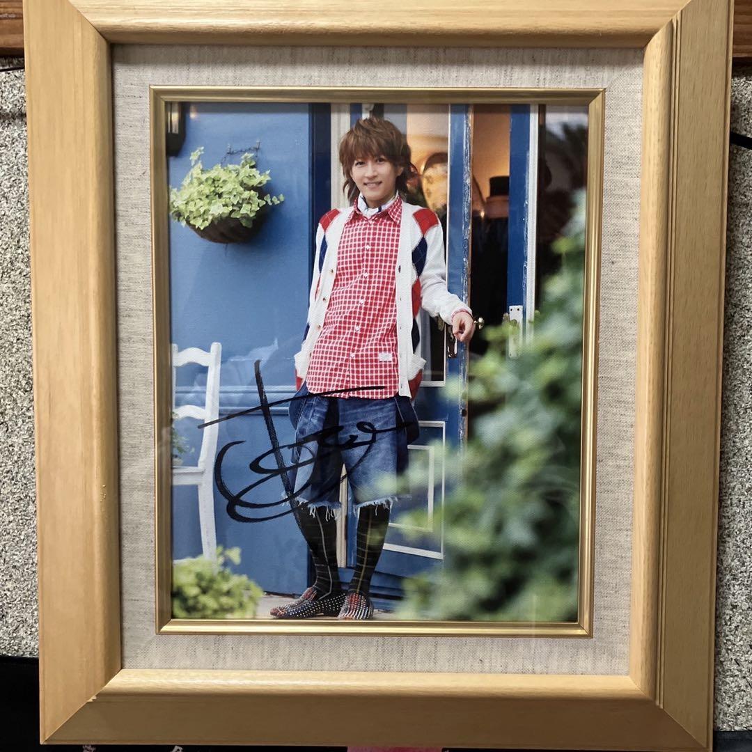 L'Arc〜en〜Ciel TETSUYA直筆サイン入り キャンパスパネル tetsuya(ラルク)直筆サイン入り 限定受注生産品キャンパスパネル
