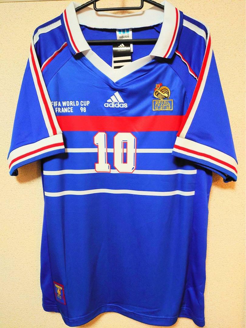 1998フランスW杯 フランス代表 ジネディーヌ・ジダン ユニフォーム（H）