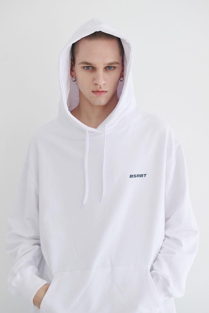bsrabbit パーカー　BSRBT HOODIE WHITE