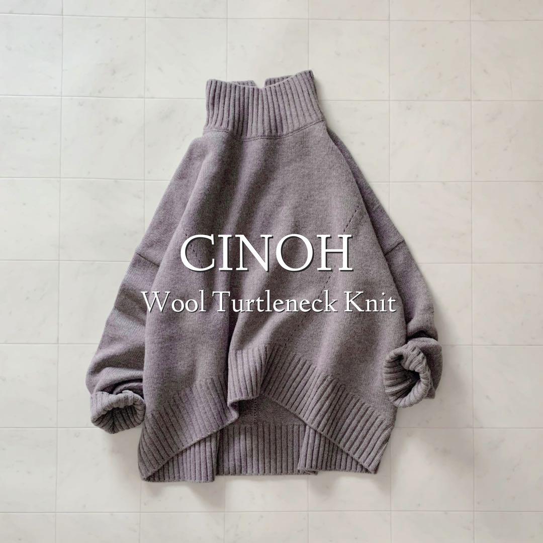 定価37400円 CINOH タートルネックニット ドゥーズィエムクラス