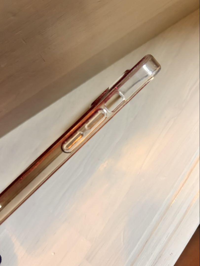 DIESEL 携帯ケース iPhone15 ピンク ラメ 可愛い ギャル