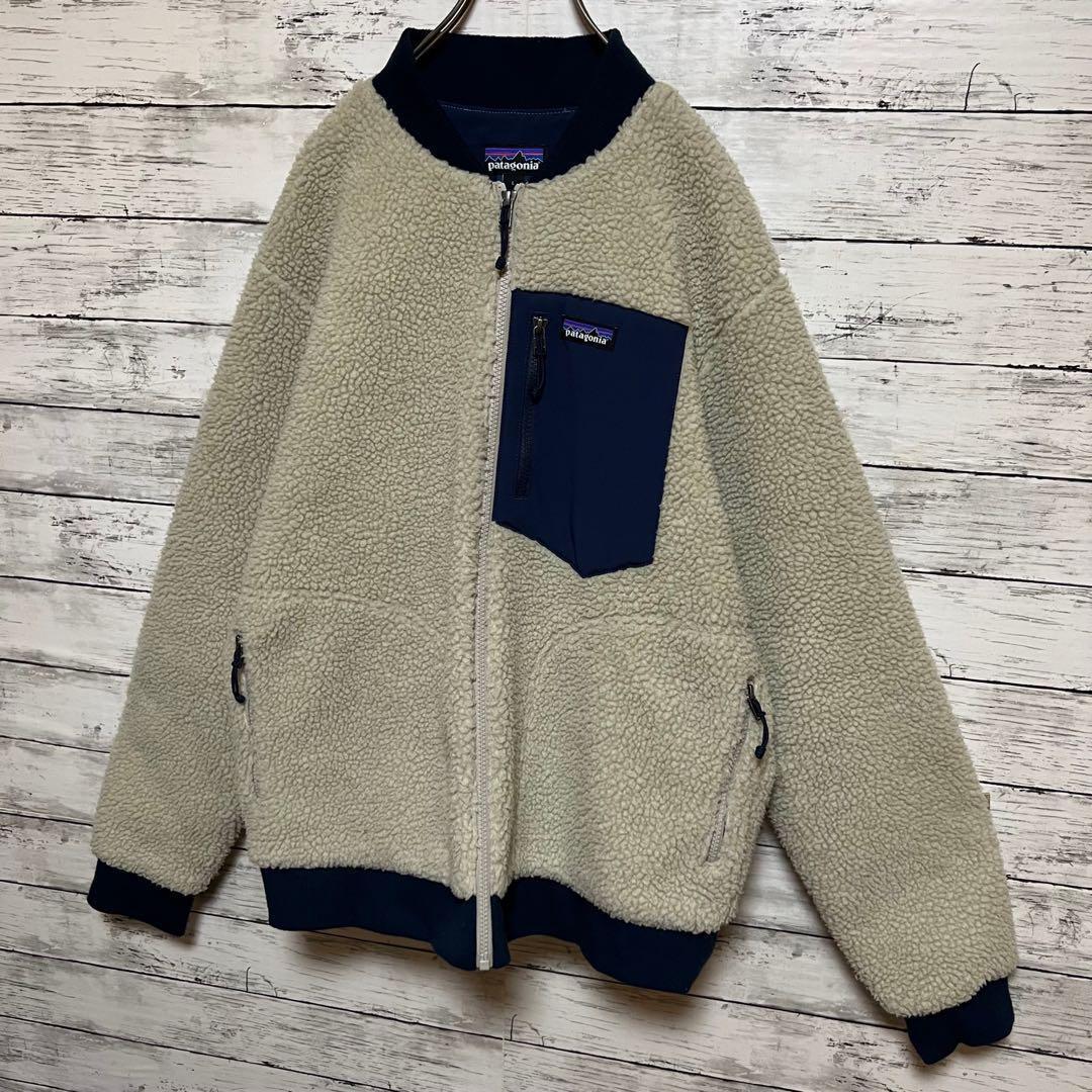 1308【即完売モデル】パタゴニア♤刺繍ロゴタグ レトロX ボアフリース入手困難 1308【即完売モデル】パタゴニア♤刺繍ロゴタグ レトロX ボアフリース入手困難