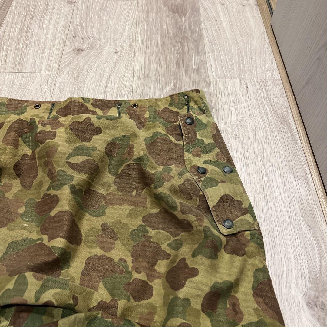 40s USMC p44 ダックハンターカモ フロッグスキンカモ　HBT