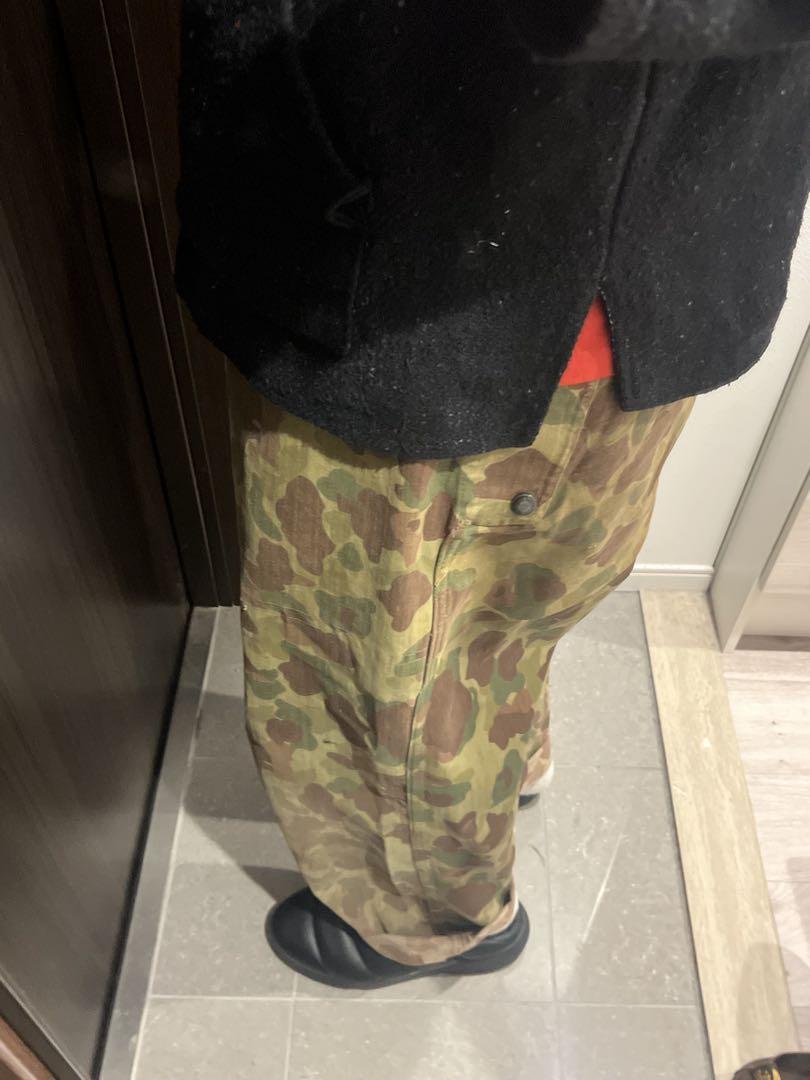 40s USMC p44 ダックハンターカモ フロッグスキンカモ　HBT