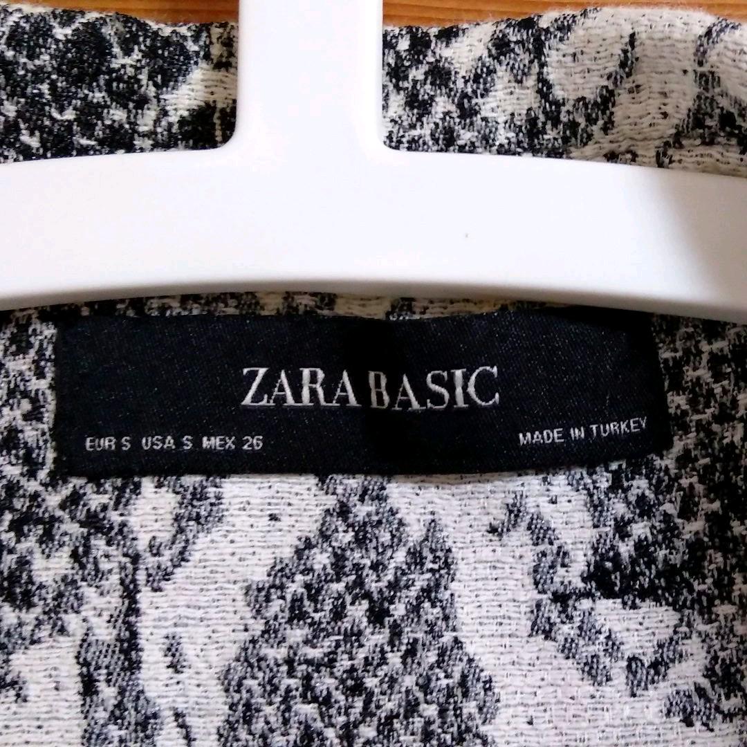ZARA パイソン柄ライダースジャケット