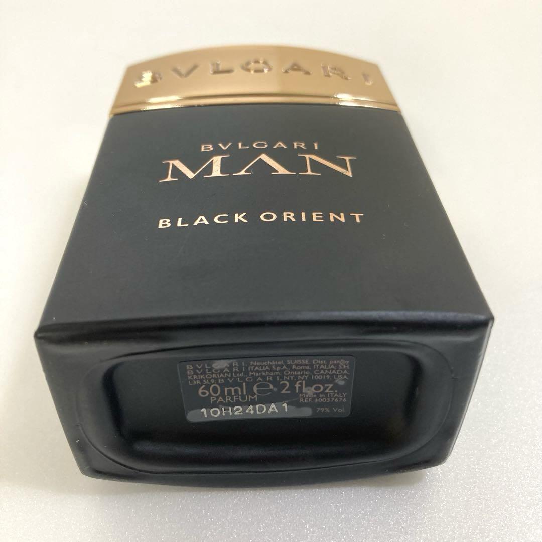 空き瓶　希少品　BVLGARI MAN BLACK ORIENT