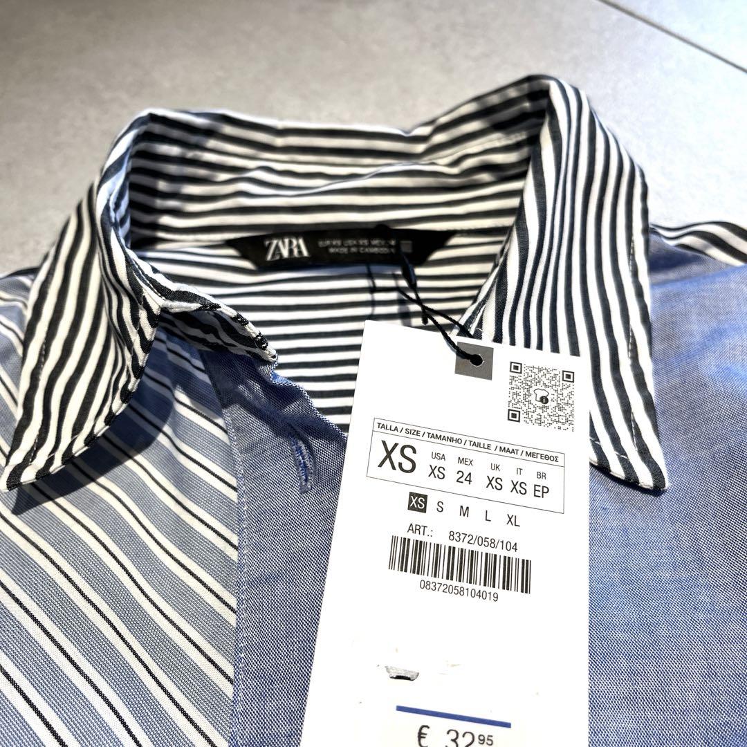 春夏 ゆったり ZARA MAN オーバーサイズ チェック シャツ メンズ