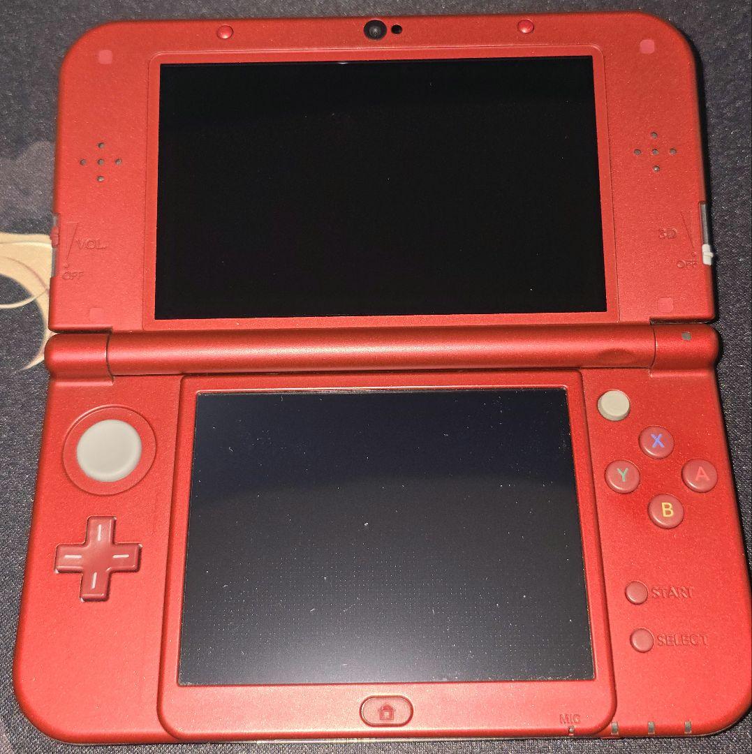 【microSD128GB付】Newニンテンドー3DS LL メタリックレッド