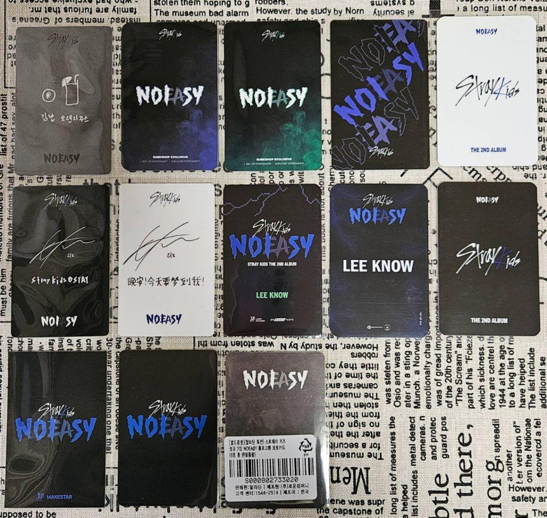 straykids NOEASY 店舗特典 トレカ リノ セット
