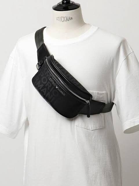 EMPORIO ARMANI ボディバッグ ブラック