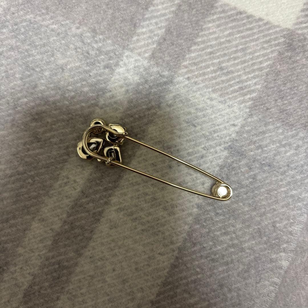 23区 カシミヤ チェック ストール ビジュー キルトピン セット 23区 カシミヤ チェック ストール ビジュー キルトピン セット