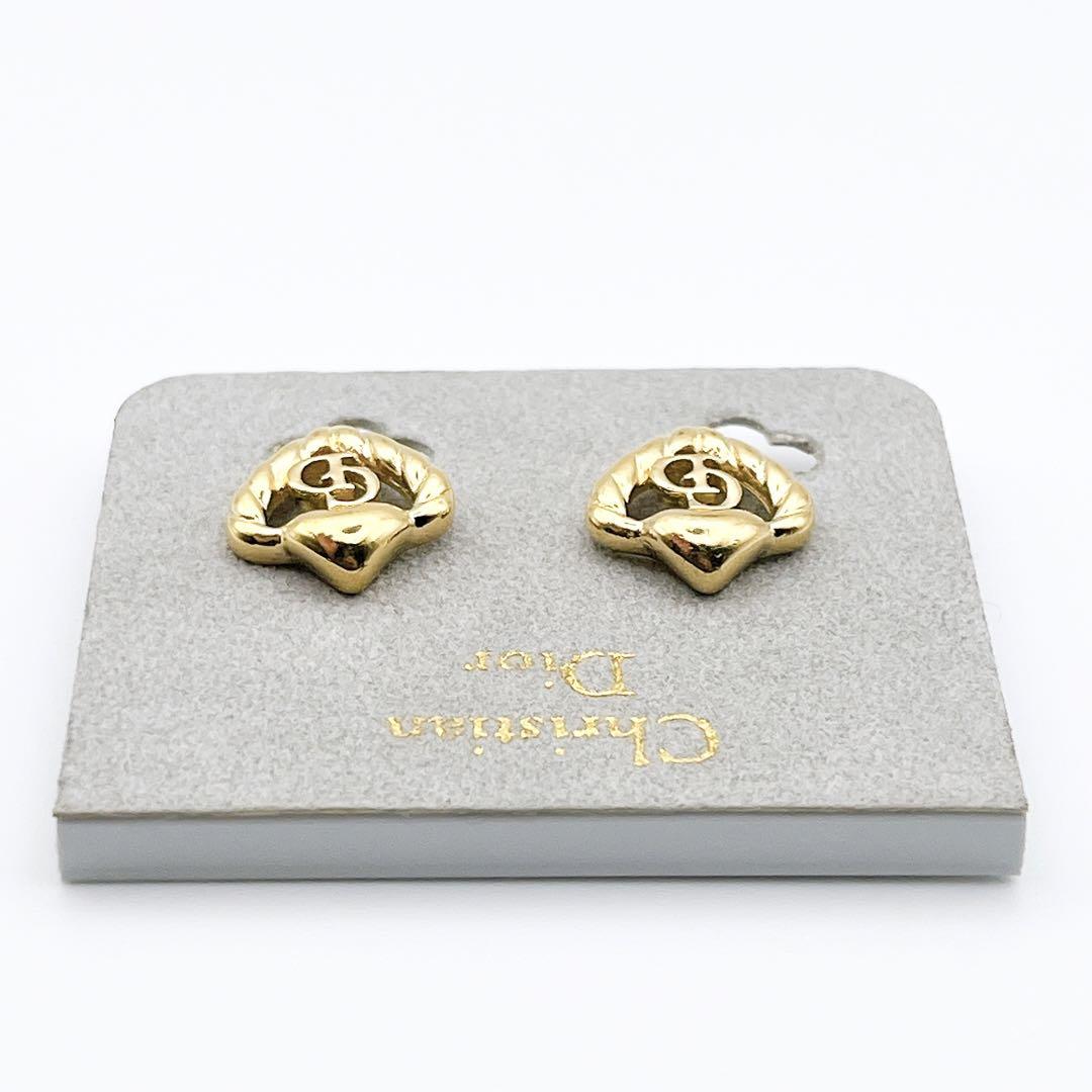 2174-1 Germany製極美品✨Dior イヤリング CD ロゴ 刻印