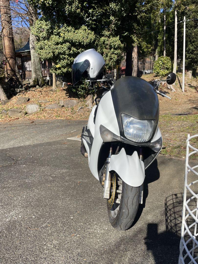 マジェスティ125 社外フロントカウル　ライトカウル