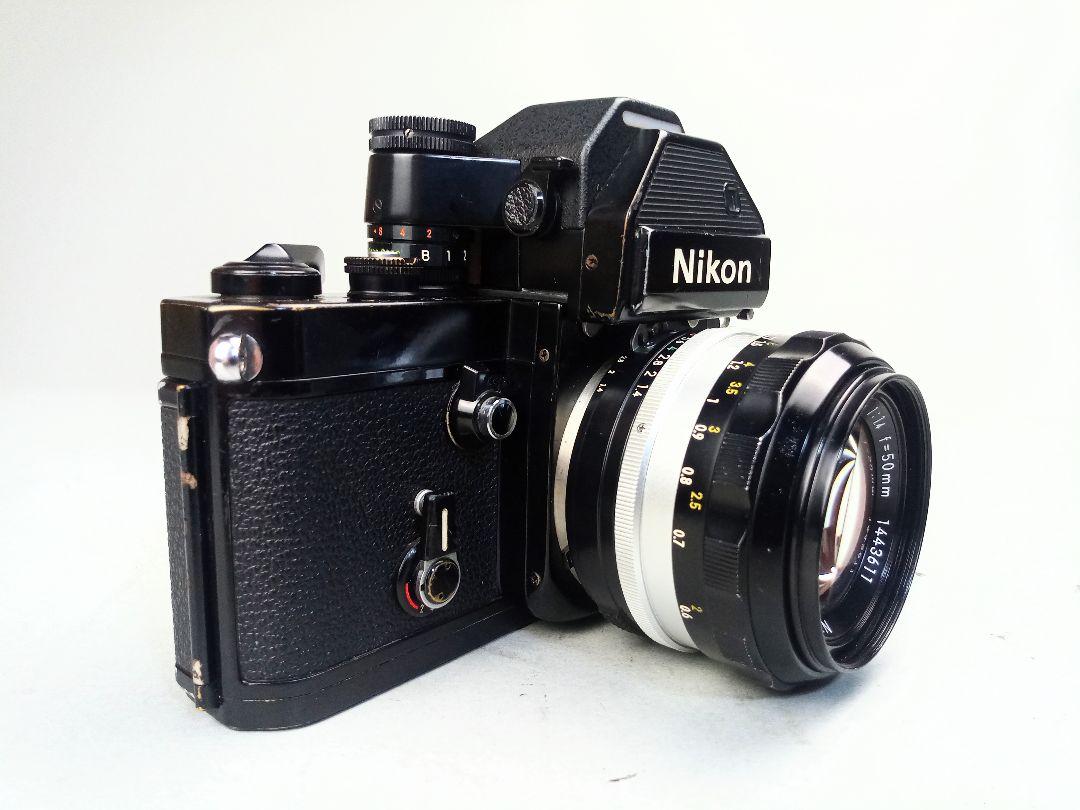 Nikon F2 NIKKOR 50mm f1.4 ブラックボディ 実働機
