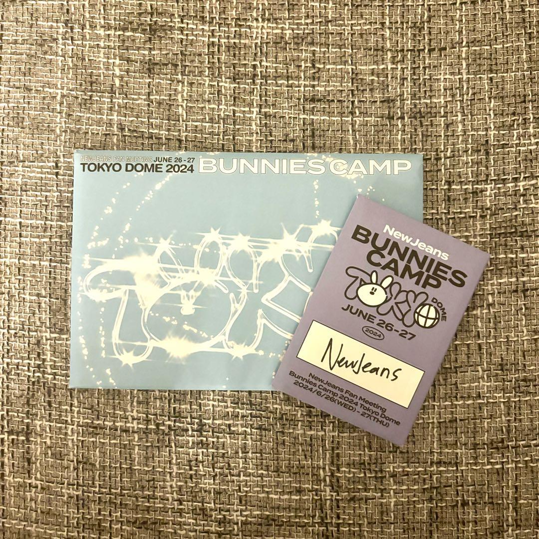 NewJeans Bunnies Camp プレミアム席特典トレカ＆ポストカード