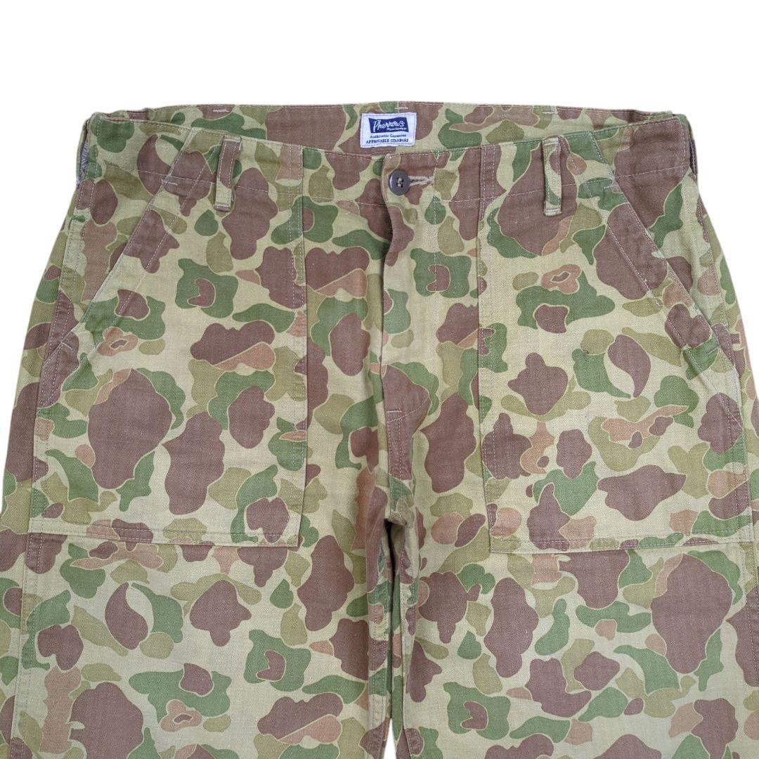 Pherrow's ダックハンターカモ ベイカー ショーツ ショート パンツ