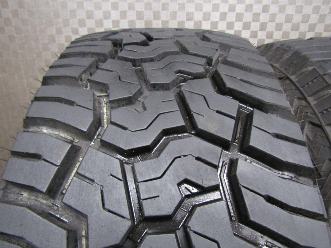 ☆送料込☆23年☆バリ溝☆ヨコハマ ジオランダー X-AT 285/60R18