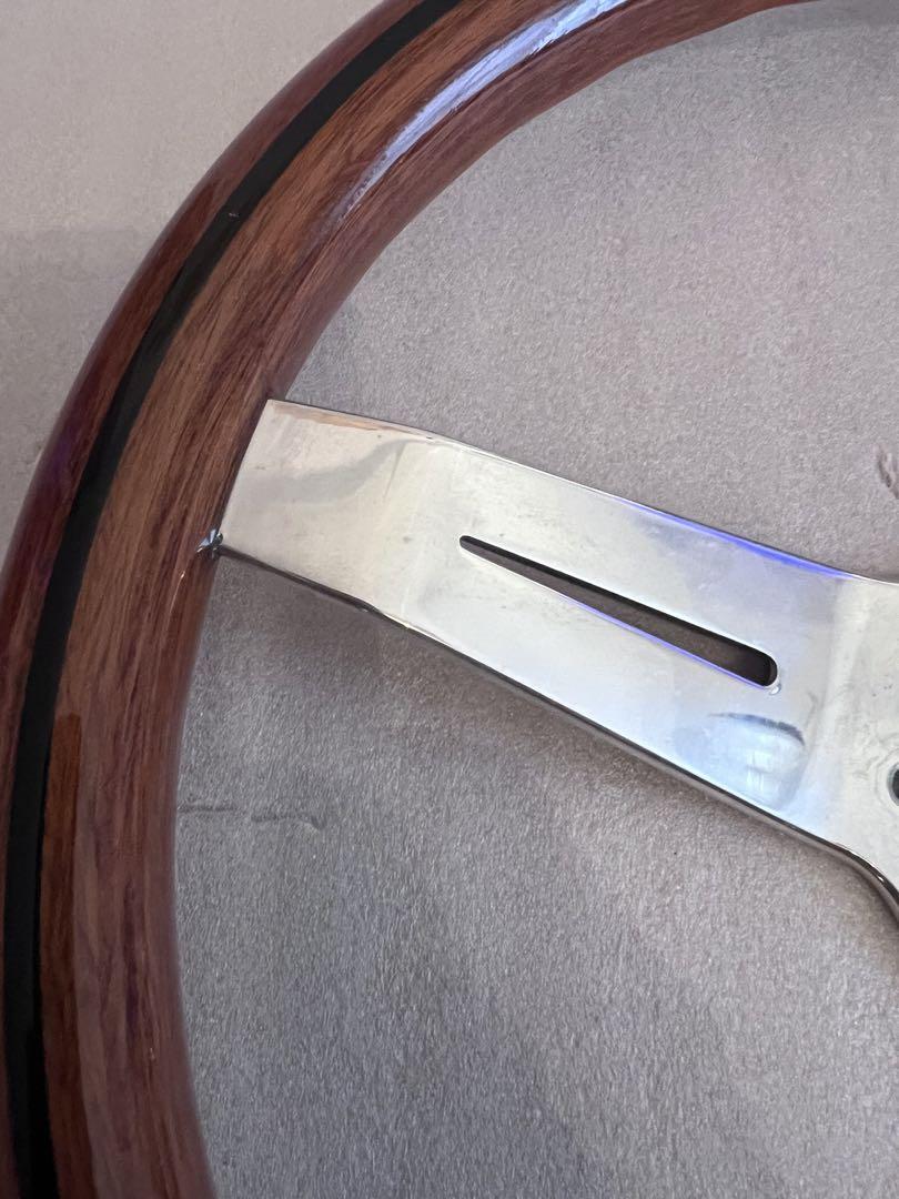 NARDI ナルディ ウッドステアリング 直径33.5mm