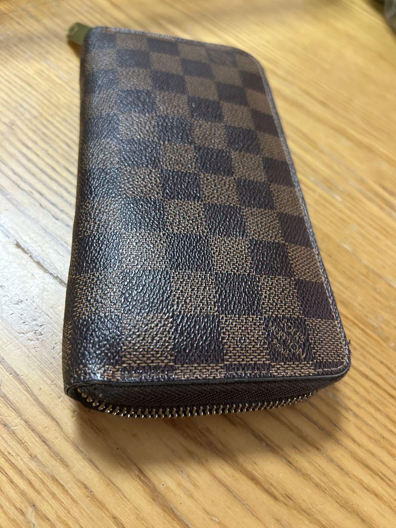ヴィトン ダミエ 長財布 訳ありファスナー破損