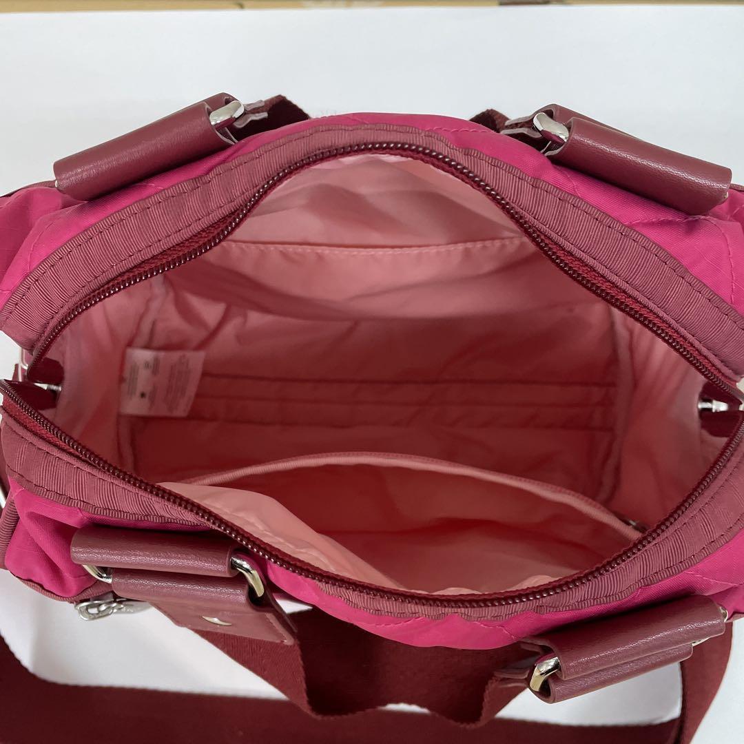 レスポートサック 神崎恵さんコラボ MINI SATCHEL BAG ピンク